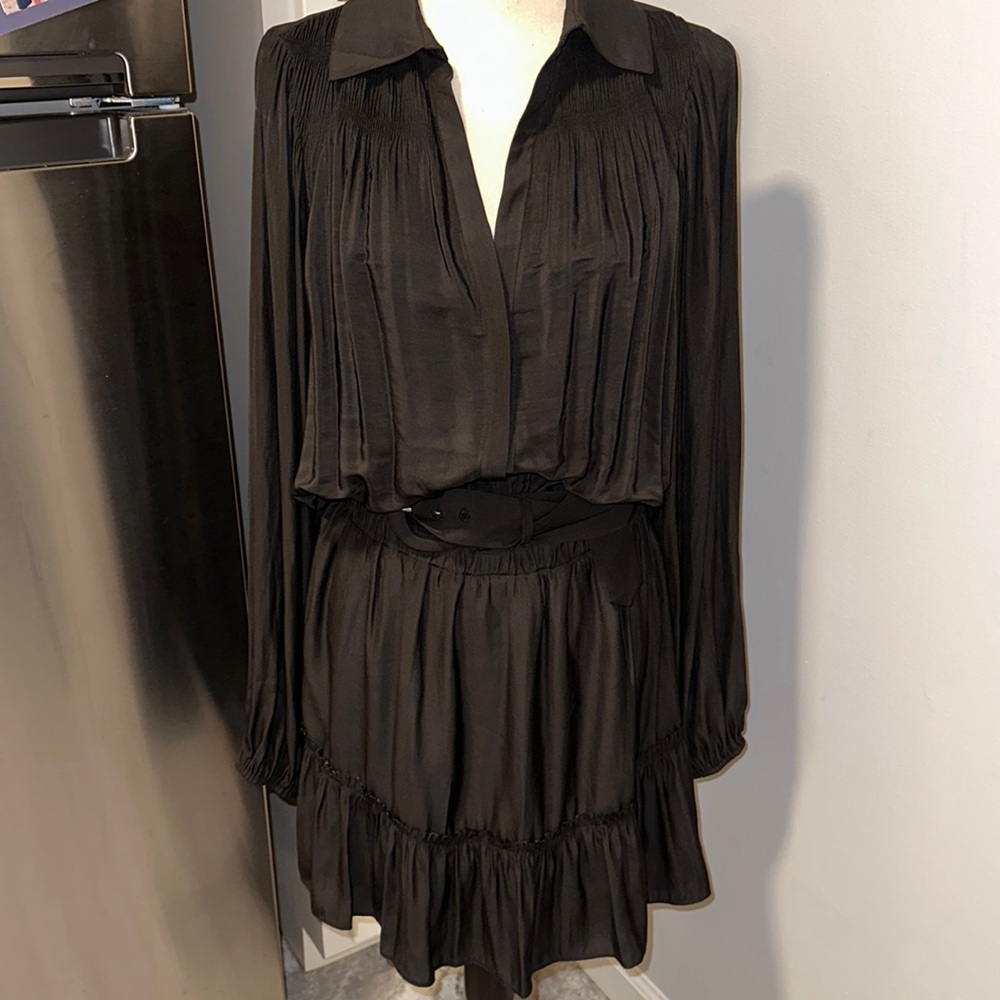 RamyBrook- Black dress large NWT